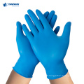 Examen moyen gants en caoutchouc gratuit en latex nitrile